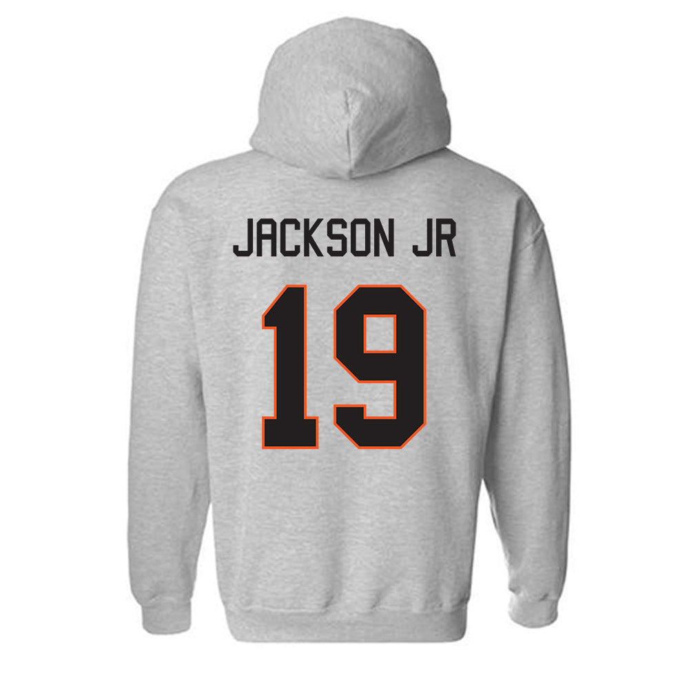 Oklahoma State - NCAA Football : DJ Jackson Jr - Classic Shersey Hooded Sweatshirt-1