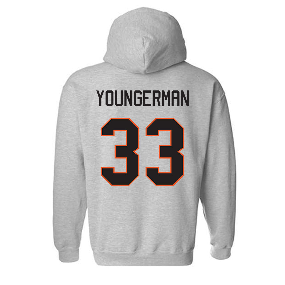 Oklahoma State - NCAA Baseball : Sean Youngerman - Classic Shersey Hooded Sweatshirt-1