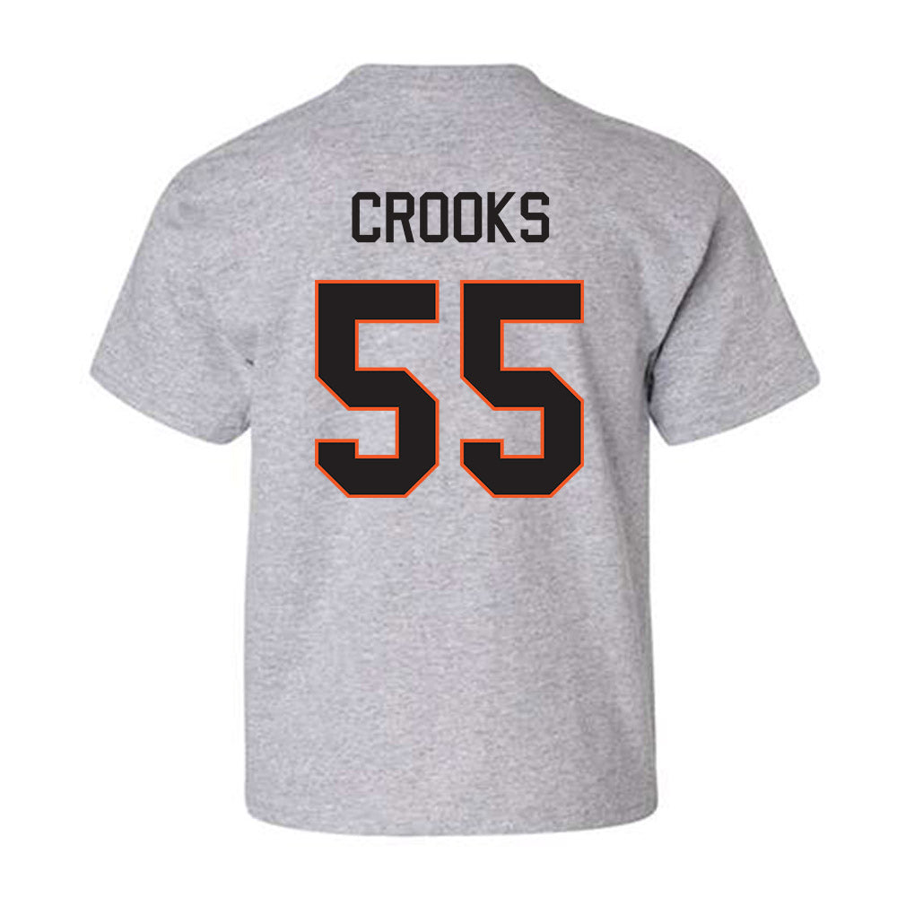 Oklahoma State - NCAA Women's Basketball : Audi Crooks - Classic Shersey Youth T-Shirt-1
