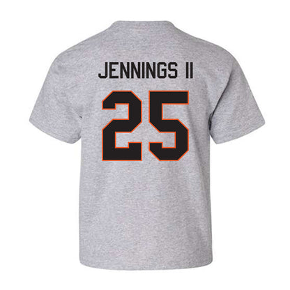 Oklahoma State - NCAA Men's Basketball : Robert Jennings II - Classic Shersey Youth T-Shirt-1