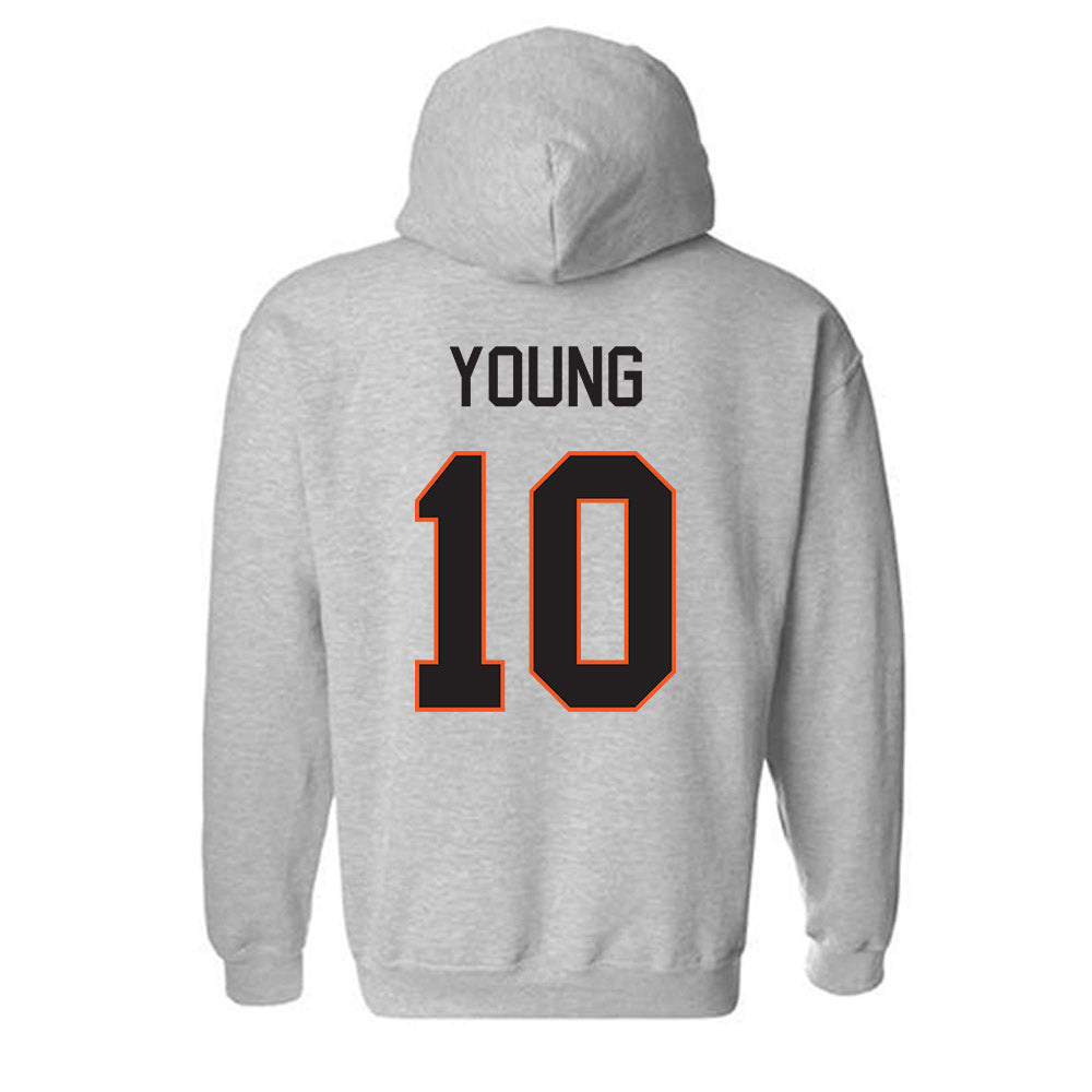 Oklahoma State - NCAA Football : Wyatt Young - Classic Shersey Hooded Sweatshirt-1