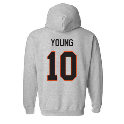 Oklahoma State - NCAA Football : Wyatt Young - Classic Shersey Hooded Sweatshirt-1