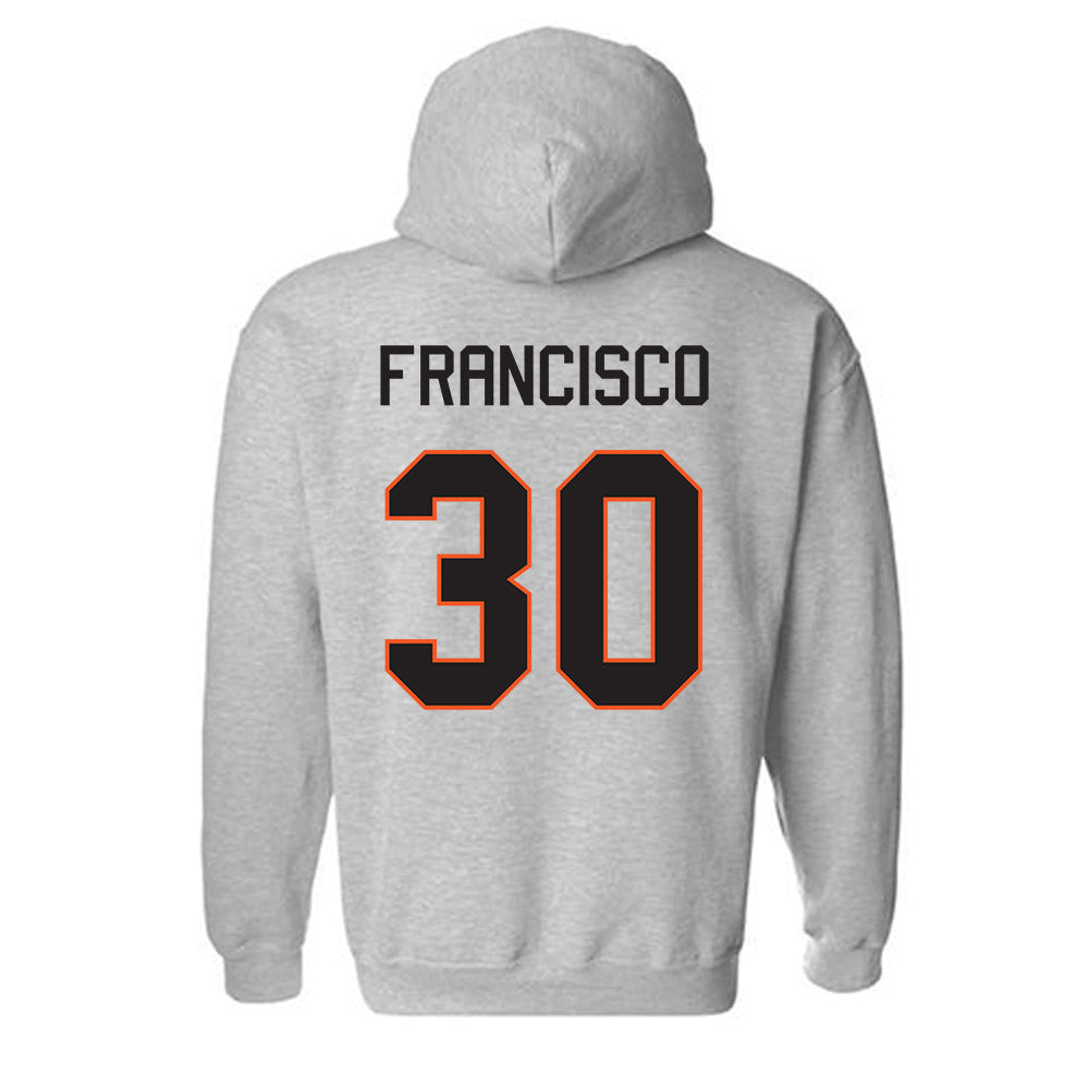 Oklahoma State - NCAA Baseball : Brady Francisco - Classic Shersey Hooded Sweatshirt-1