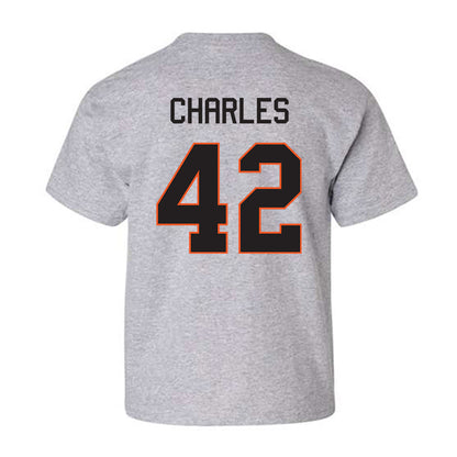 Oklahoma State - NCAA Football : Malik Charles - Classic Shersey Youth T-Shirt-1