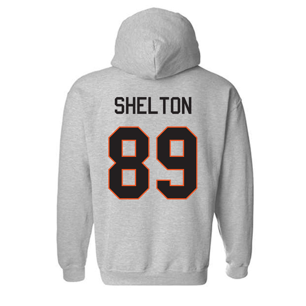 Oklahoma State - NCAA Football : Quincy Shelton - Classic Shersey Hooded Sweatshirt-1