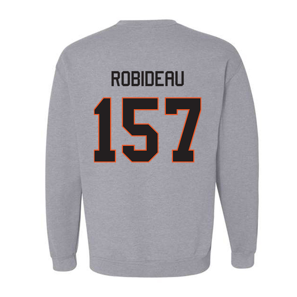 Oklahoma State - NCAA Wrestling : Landon Robideau - Classic Shersey Crewneck Sweatshirt-1