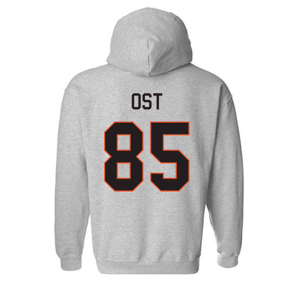 Oklahoma State - NCAA Football : Nate Ost - Classic Shersey Hooded Sweatshirt-1