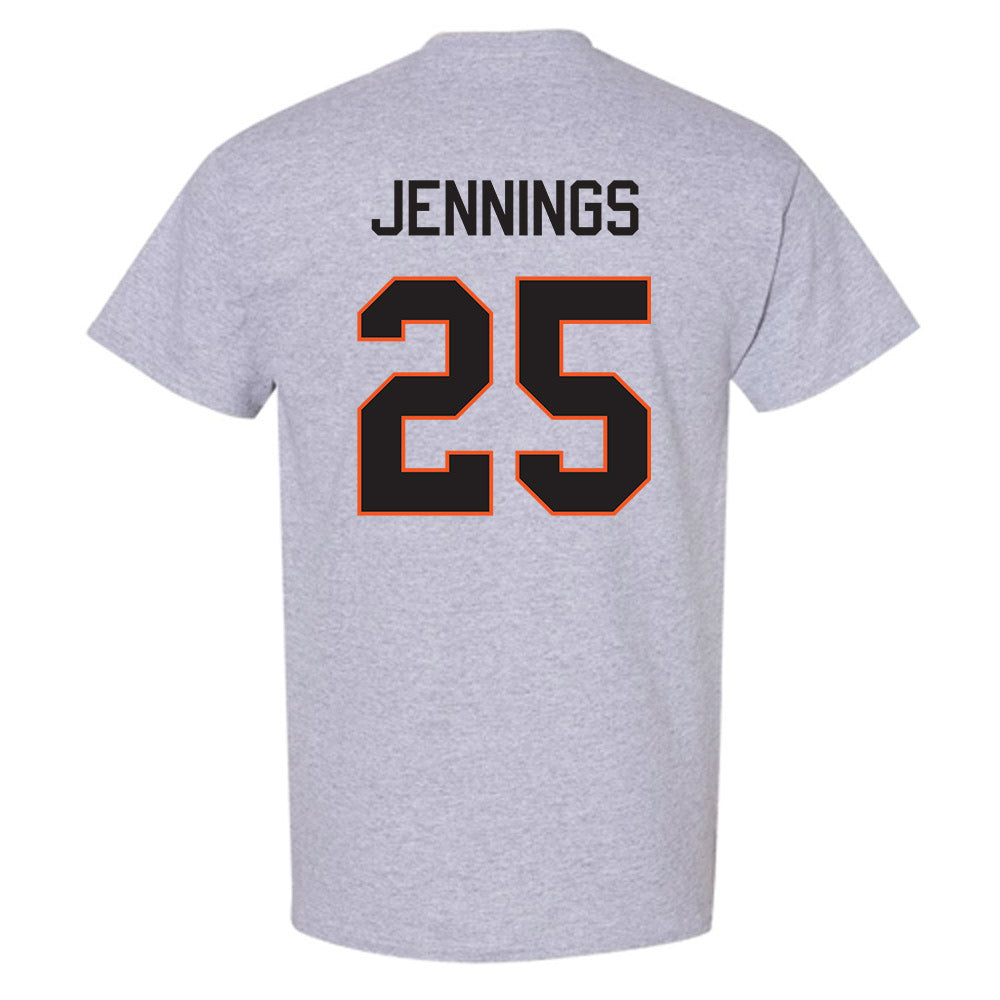 Oklahoma State - NCAA Men's Basketball : Robert Jennings - Classic Shersey T-Shirt-1