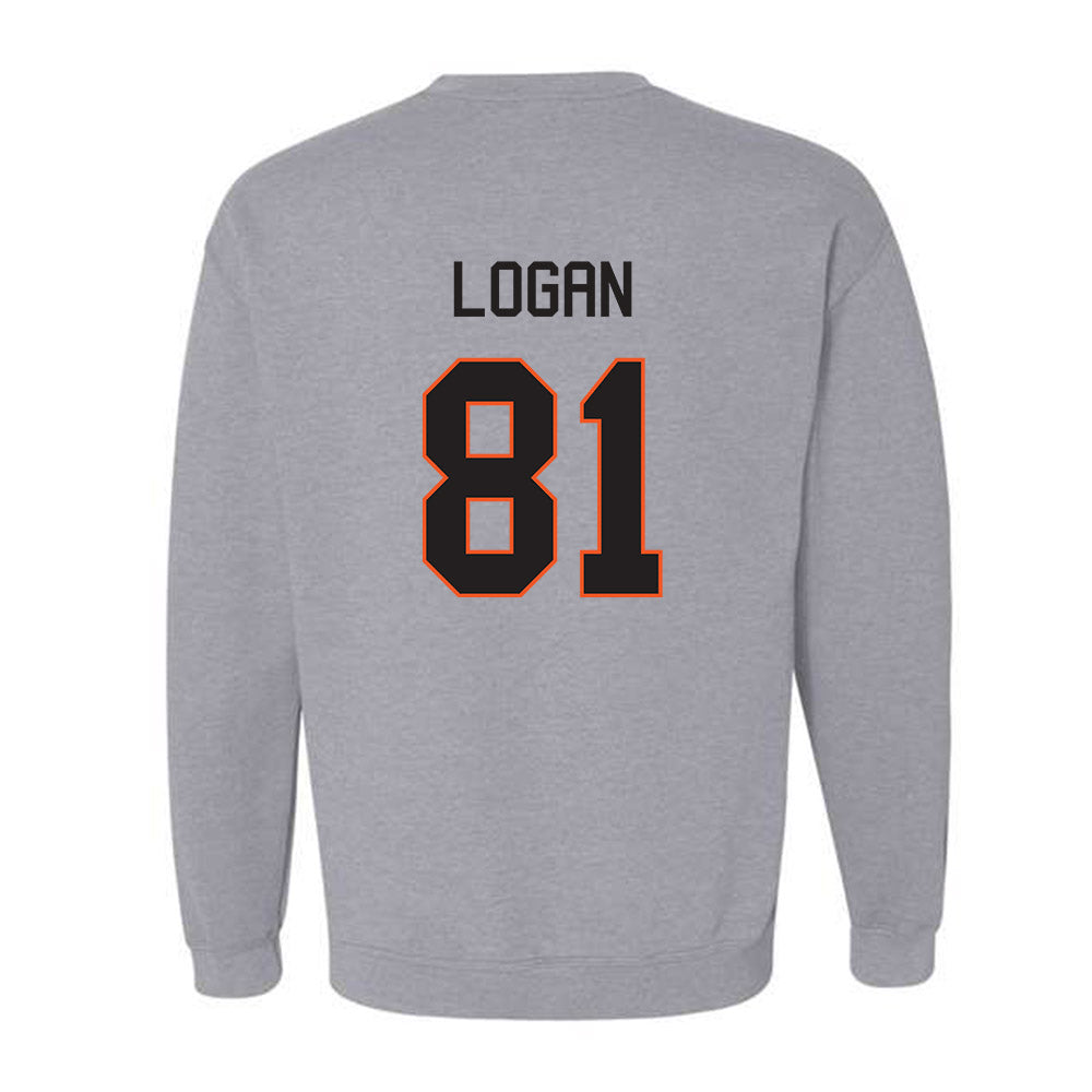 Oklahoma State - NCAA Football : Luke Logan - Classic Shersey Crewneck Sweatshirt-1