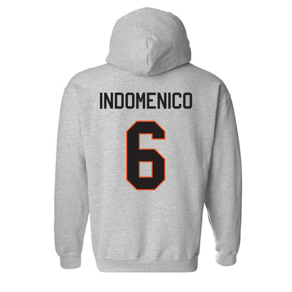 Oklahoma State - NCAA Baseball : Remo Indomenico - Classic Shersey Hooded Sweatshirt-1