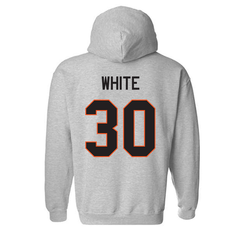 Oklahoma State - NCAA Football : Jaylon White - Classic Shersey Hooded Sweatshirt-1