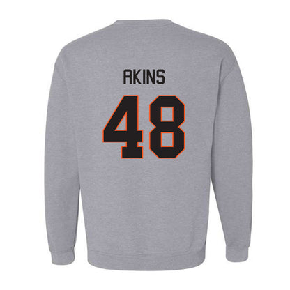Oklahoma State - NCAA Football : Nolan Akins - Classic Shersey Crewneck Sweatshirt-1