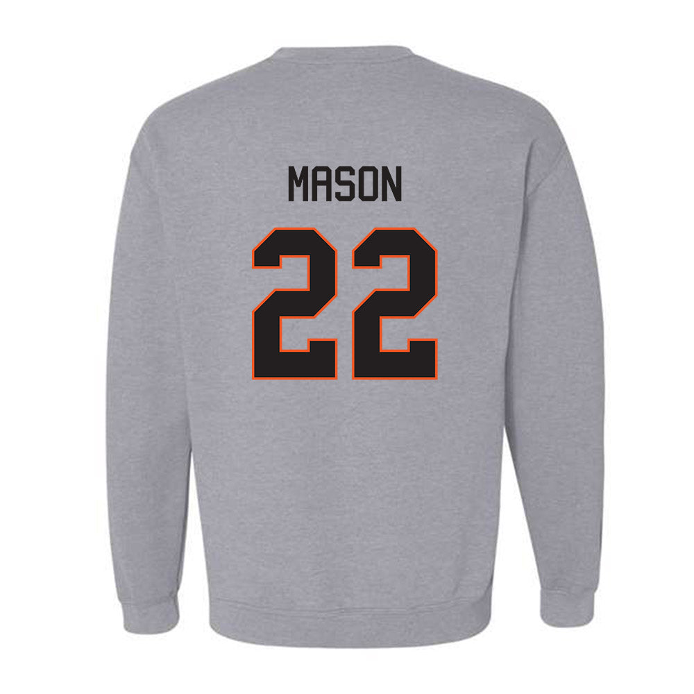 Oklahoma State - NCAA Football : William Mason - Classic Shersey Crewneck Sweatshirt-1