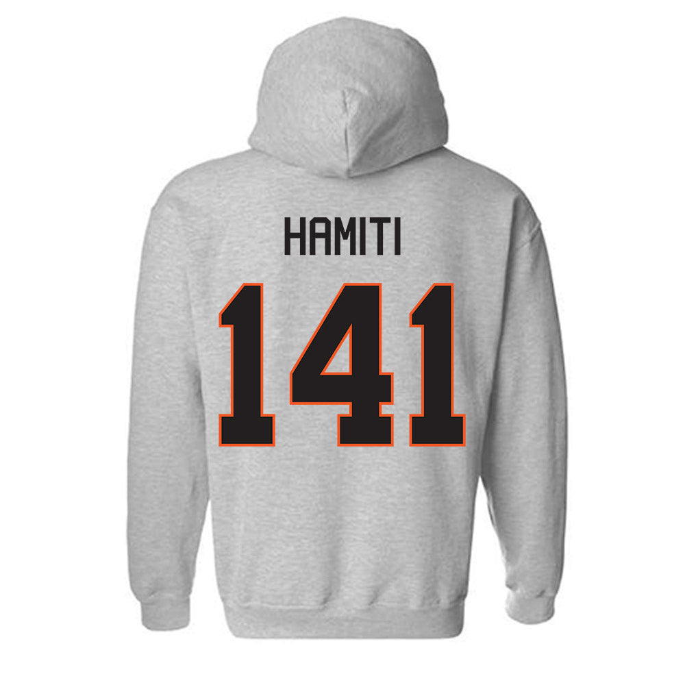 Oklahoma State - NCAA Wrestling : Jake Hamiti - Classic Shersey Hooded Sweatshirt-1