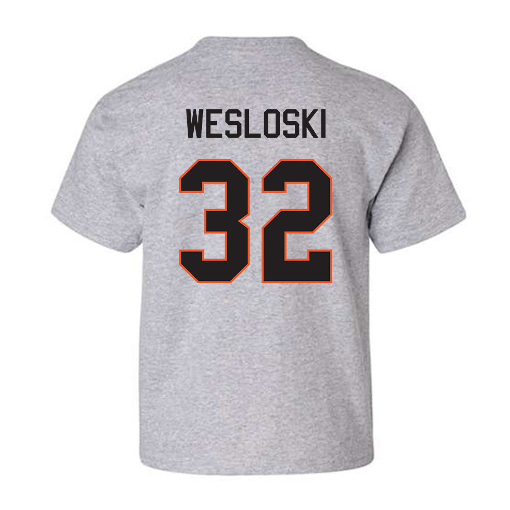 Oklahoma State - NCAA Football : Ethan Wesloski - Classic Shersey Youth T-Shirt-1