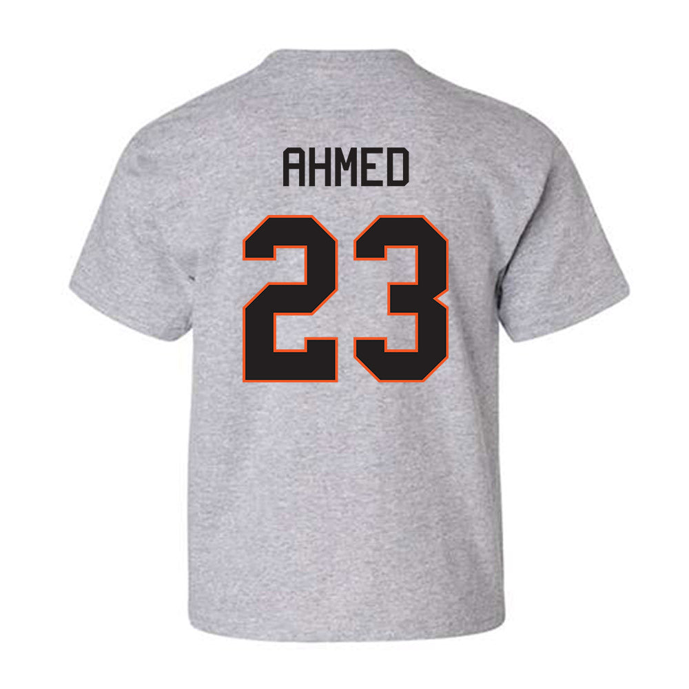 Oklahoma State - NCAA Men's Basketball : Benjamin Ahmed - Classic Shersey Youth T-Shirt-1