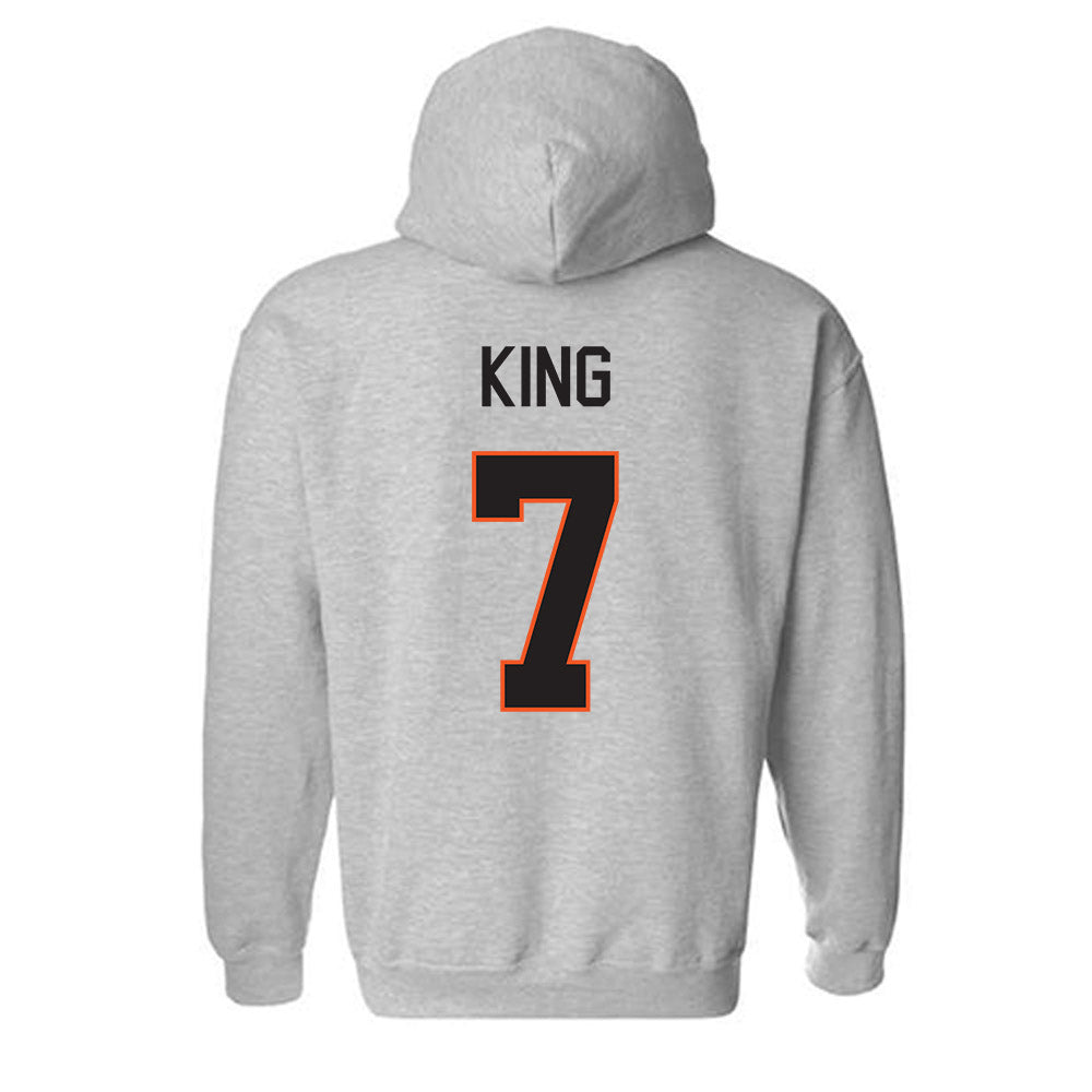 Oklahoma State - NCAA Women's Soccer : Sherline King - Classic Shersey Hooded Sweatshirt-1