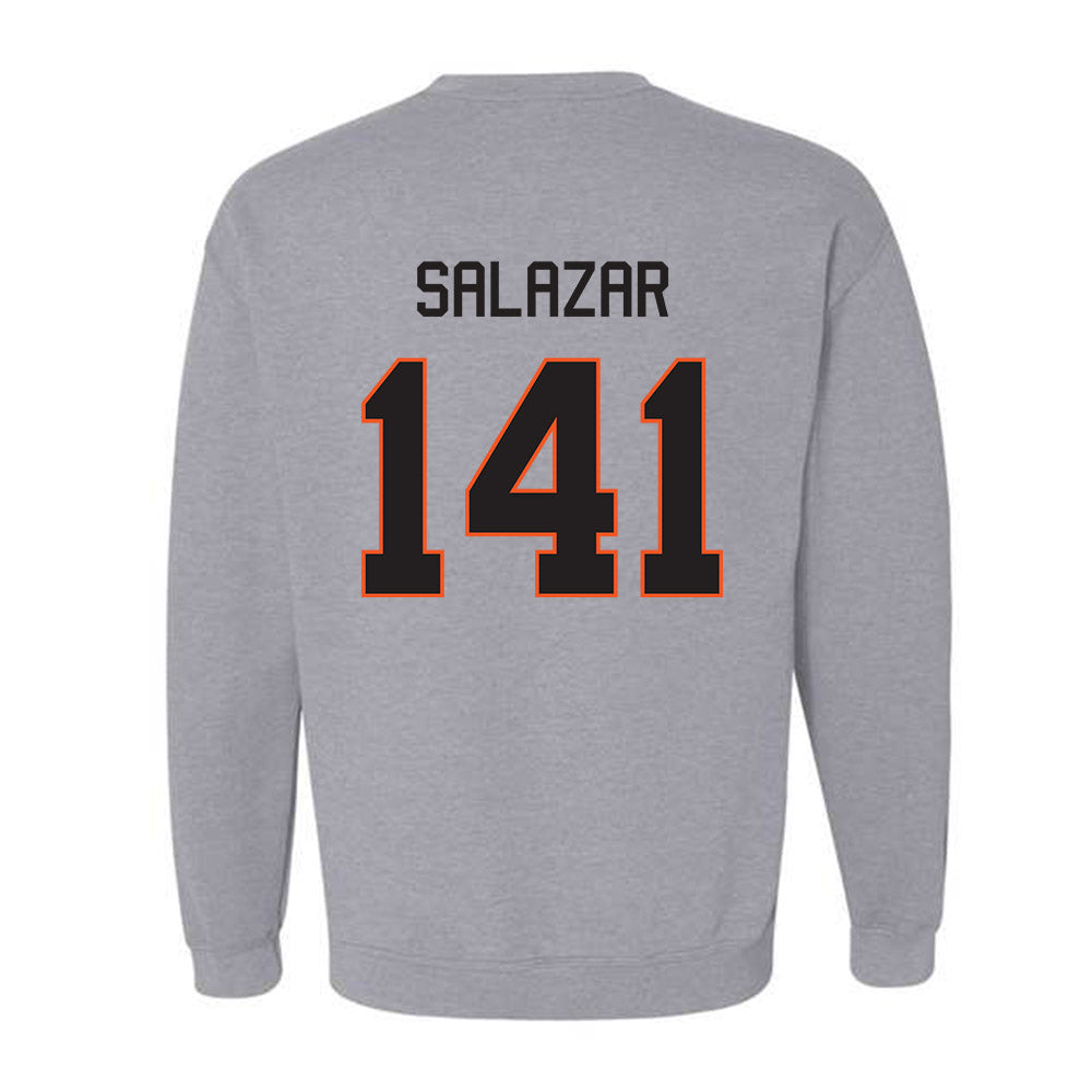 Oklahoma State - NCAA Wrestling : Ramon Salazar - Classic Shersey Crewneck Sweatshirt-1