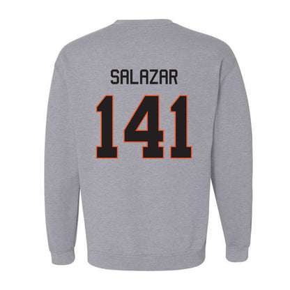 Oklahoma State - NCAA Wrestling : Ramon Salazar - Classic Shersey Crewneck Sweatshirt-1
