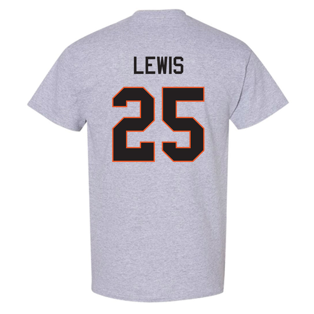 Oklahoma State - NCAA Football : Kollin Lewis - Classic Shersey T-Shirt-1