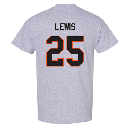 Oklahoma State - NCAA Football : Kollin Lewis - Classic Shersey T-Shirt-1