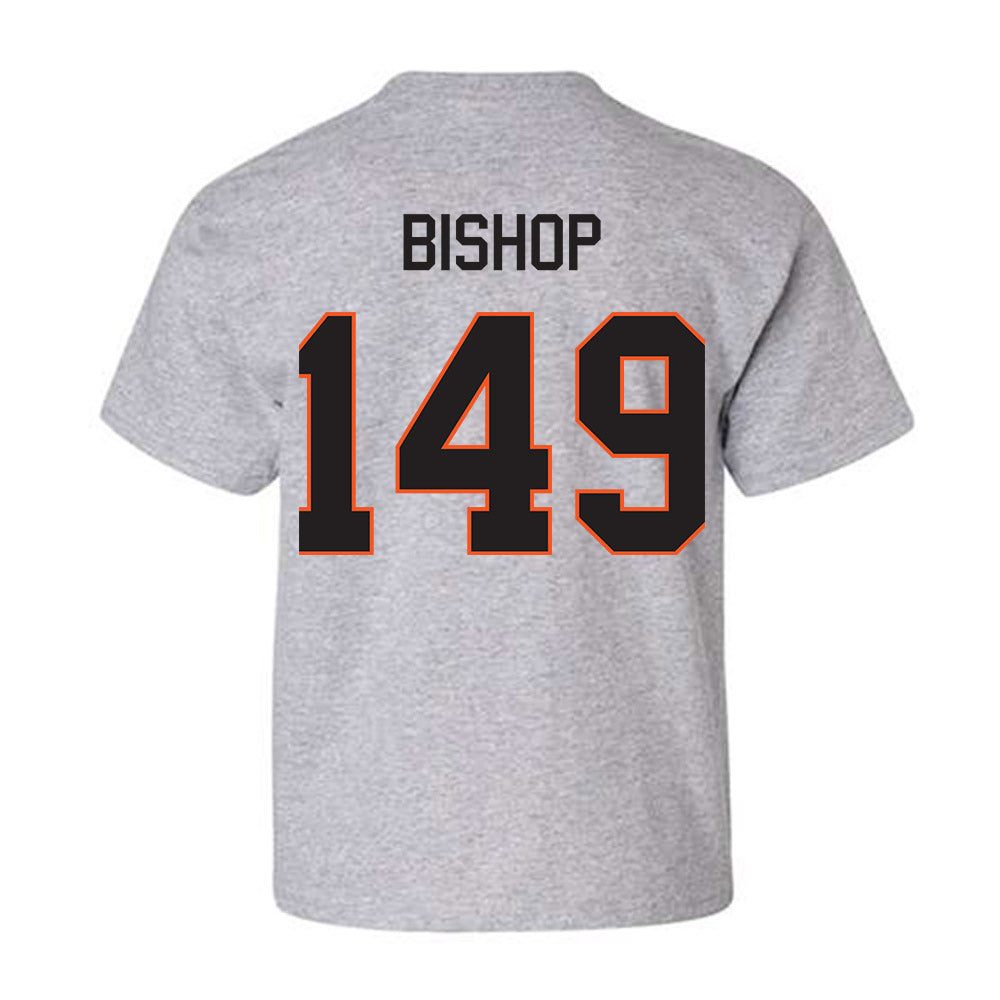 Oklahoma State - NCAA Wrestling : Max Bishop - Classic Shersey Youth T-Shirt-1