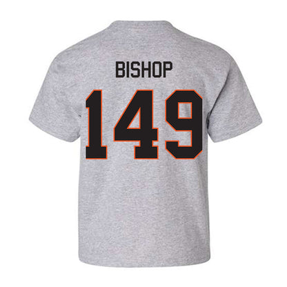 Oklahoma State - NCAA Wrestling : Max Bishop - Classic Shersey Youth T-Shirt-1