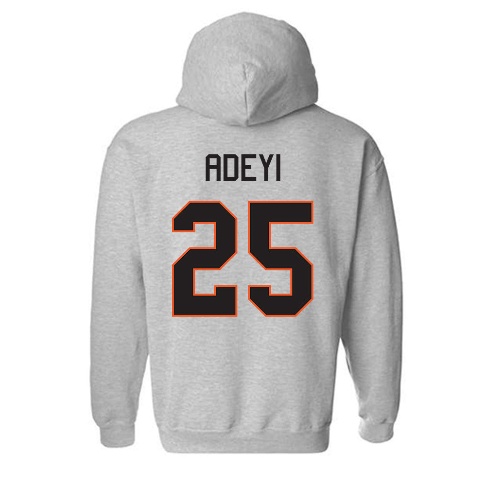 Oklahoma State - NCAA Football : Ayo Adeyi - Classic Shersey Hooded Sweatshirt-1