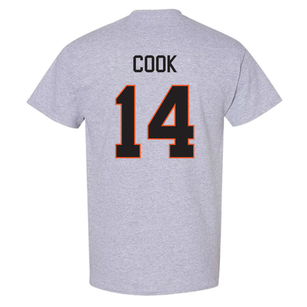 Oklahoma State - NCAA Football : Jeremy Cook - Classic Shersey T-Shirt-1