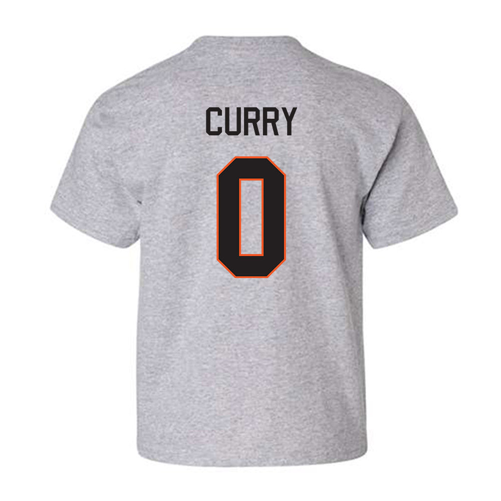 Oklahoma State - NCAA Men's Basketball : Jaylen Curry - Classic Shersey Youth T-Shirt-1