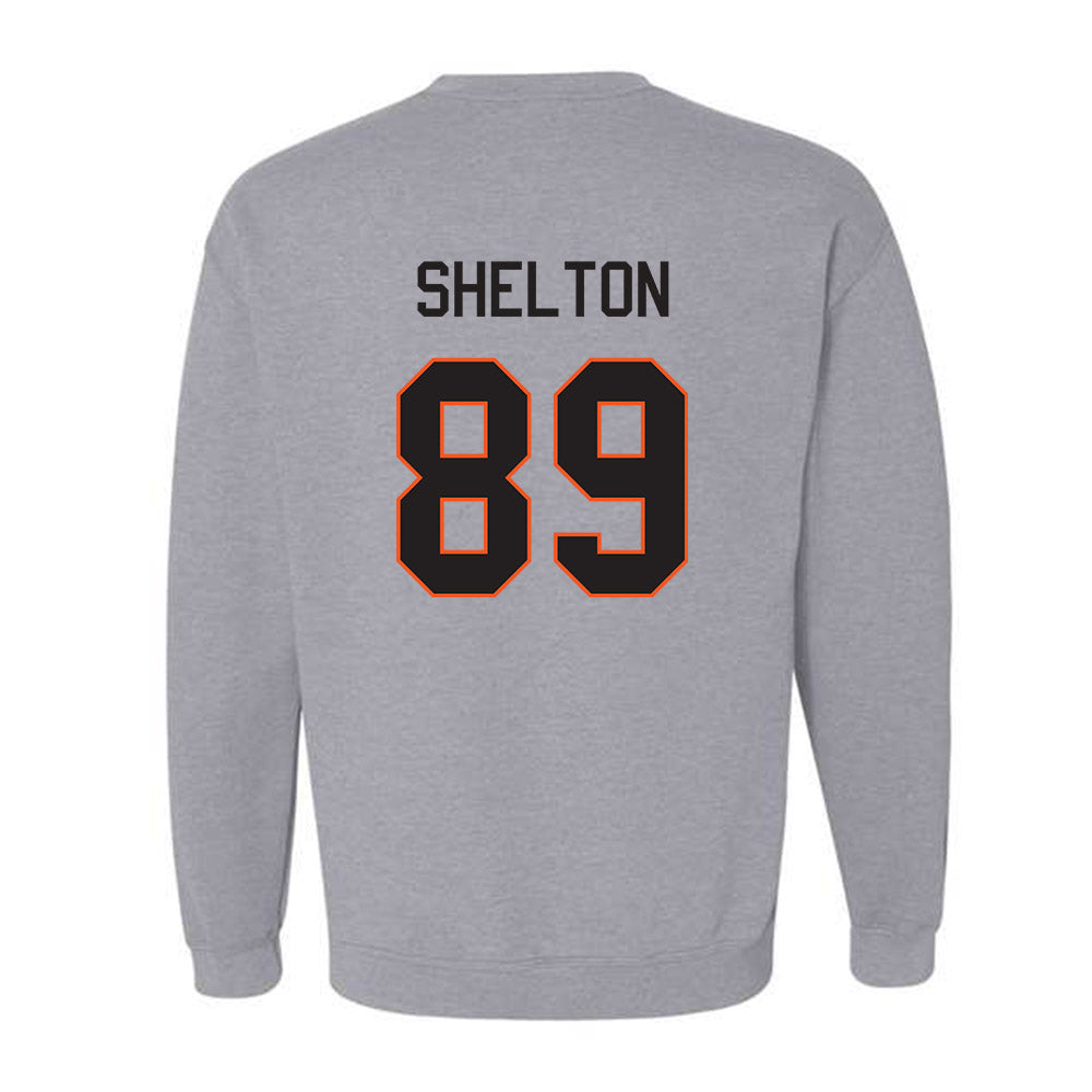 Oklahoma State - NCAA Football : Quincy Shelton - Classic Shersey Crewneck Sweatshirt-1