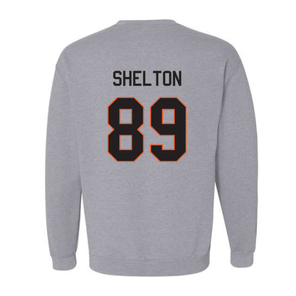 Oklahoma State - NCAA Football : Quincy Shelton - Classic Shersey Crewneck Sweatshirt-1