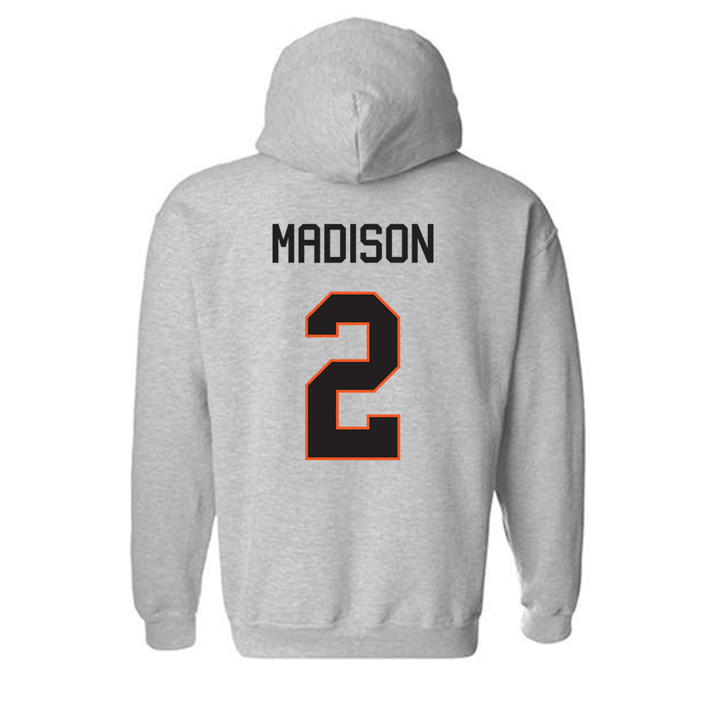 Oklahoma State - NCAA Women's Soccer : Victoria Madison - Classic Shersey Hooded Sweatshirt-1