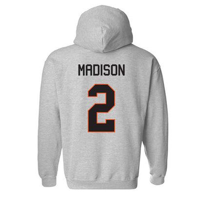 Oklahoma State - NCAA Women's Soccer : Victoria Madison - Classic Shersey Hooded Sweatshirt-1