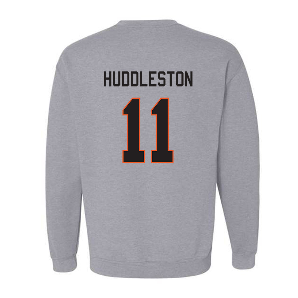 Oklahoma State - NCAA Football : Keviyan Huddleston - Classic Shersey Crewneck Sweatshirt-1