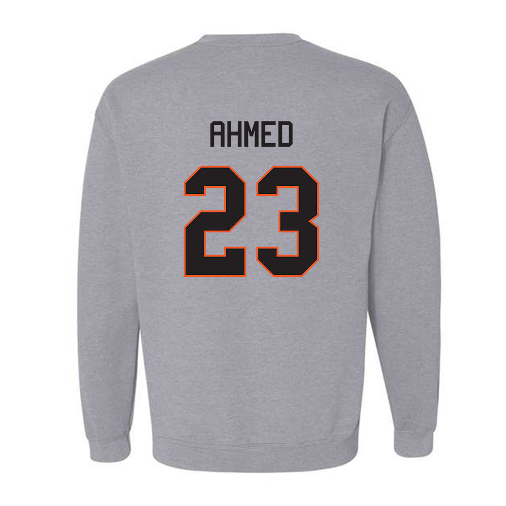 Oklahoma State - NCAA Men's Basketball : Benjamin Ahmed - Classic Shersey Crewneck Sweatshirt-1