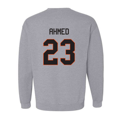 Oklahoma State - NCAA Men's Basketball : Benjamin Ahmed - Classic Shersey Crewneck Sweatshirt-1