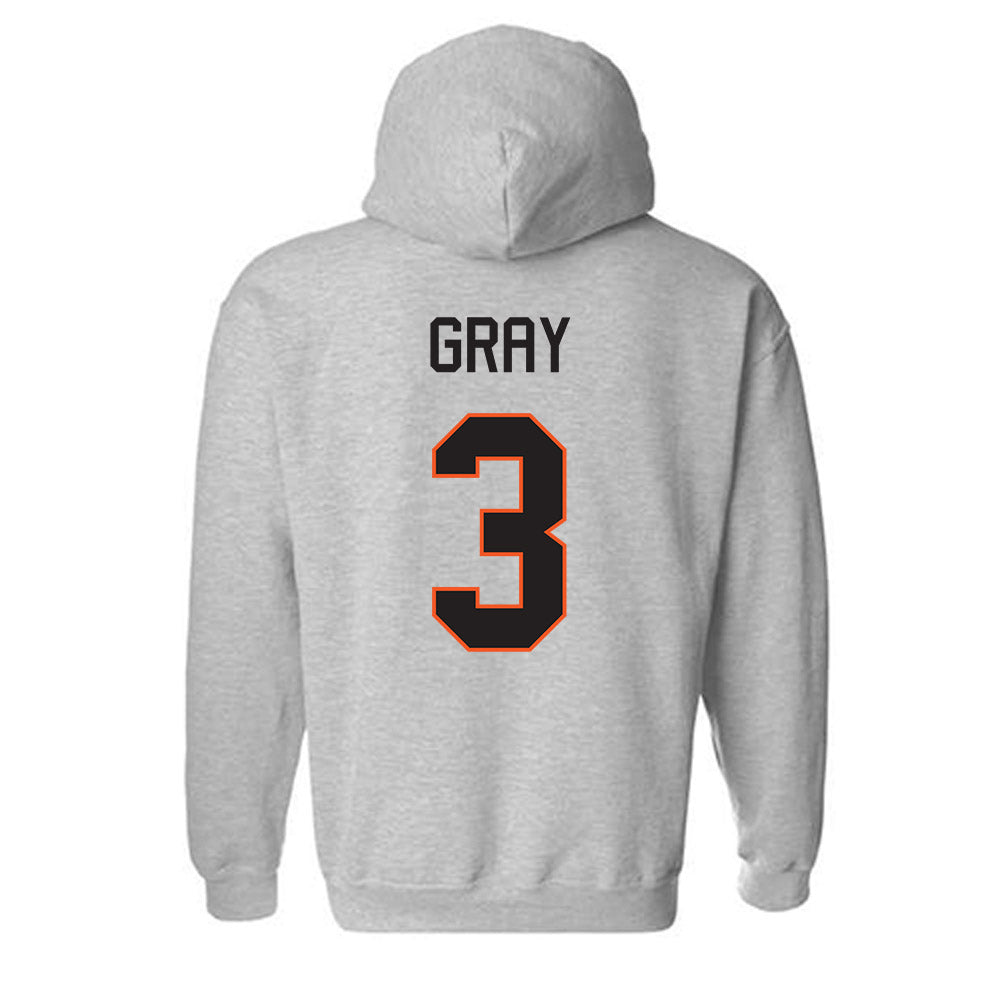Oklahoma State - NCAA Women's Basketball : Micah Gray - Classic Shersey Hooded Sweatshirt-1