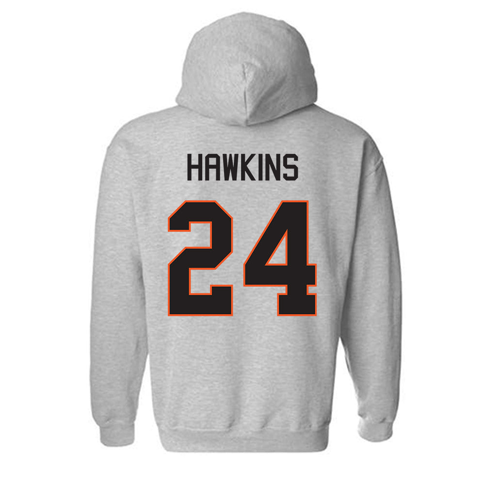 Oklahoma State - NCAA Football : Caleb Hawkins - Classic Shersey Hooded Sweatshirt-1