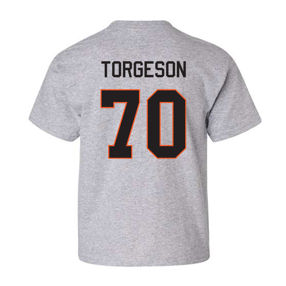 Oklahoma State - NCAA Football : Shaun Torgeson - Classic Shersey Youth T-Shirt-1