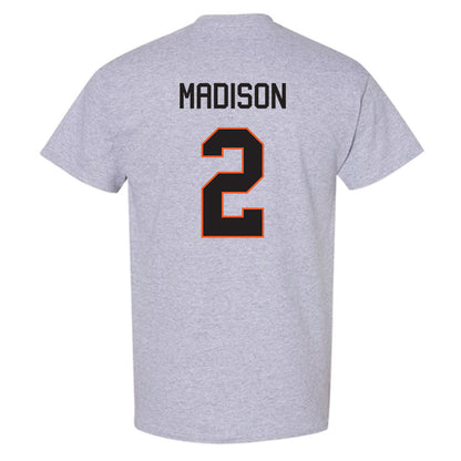Oklahoma State - NCAA Women's Soccer : Victoria Madison - Classic Shersey T-Shirt-1