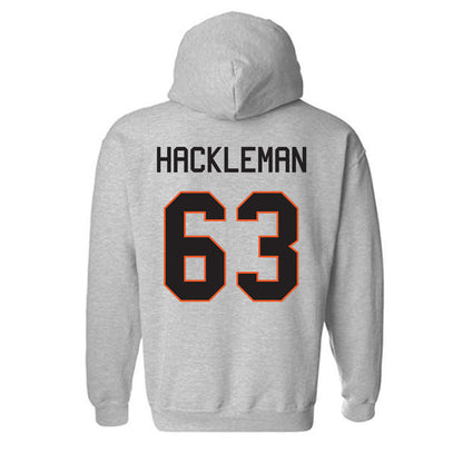 Oklahoma State - NCAA Football : Caleb Hackleman - Classic Shersey Hooded Sweatshirt-1