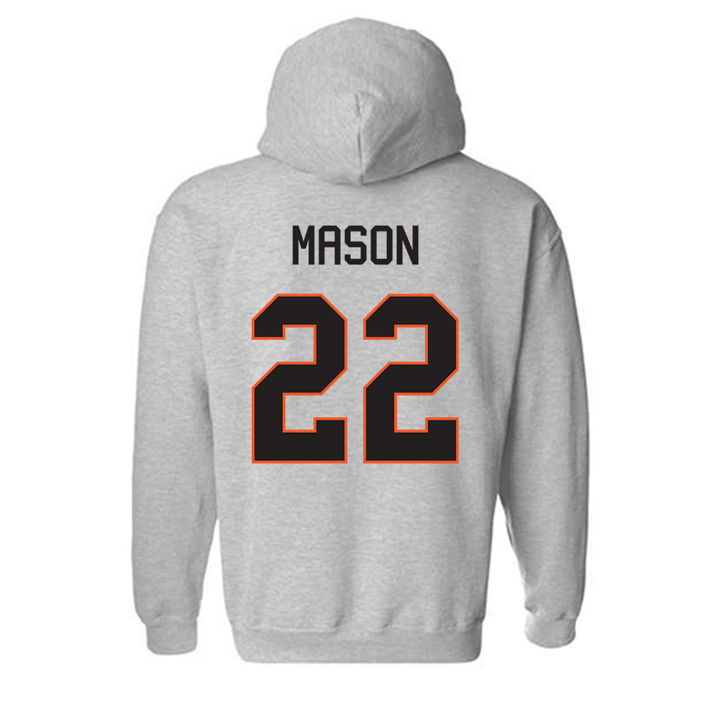 Oklahoma State - NCAA Football : William Mason - Classic Shersey Hooded Sweatshirt-1
