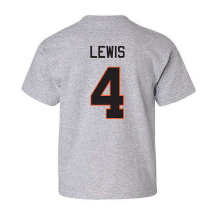 Oklahoma State - NCAA Football : Terrence Lewis - Classic Shersey Youth T-Shirt-1