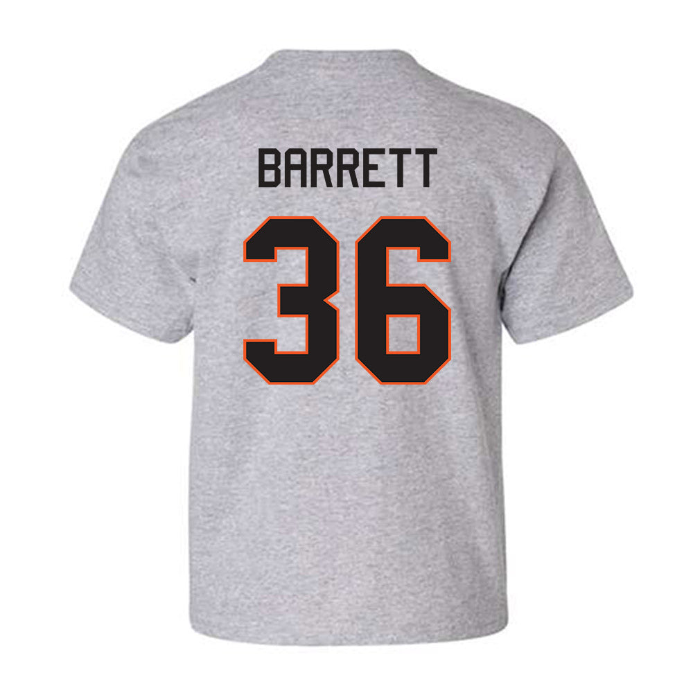 Oklahoma State - NCAA Baseball : Hudson Barrett - Classic Shersey Youth T-Shirt-1