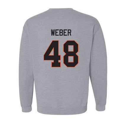 Oklahoma State - NCAA Baseball : Aaron Weber - Classic Shersey Crewneck Sweatshirt-1