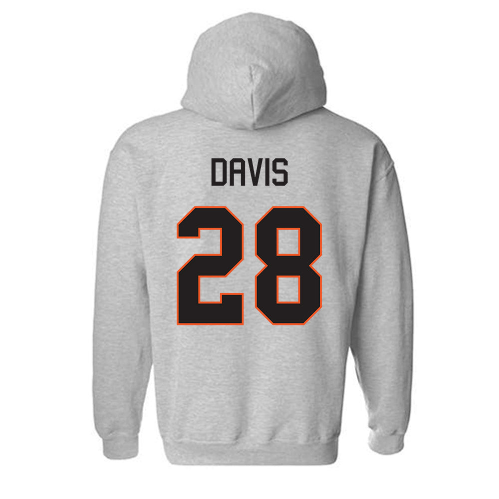 Oklahoma State - NCAA Football : Marrel Davis - Classic Shersey Hooded Sweatshirt-1