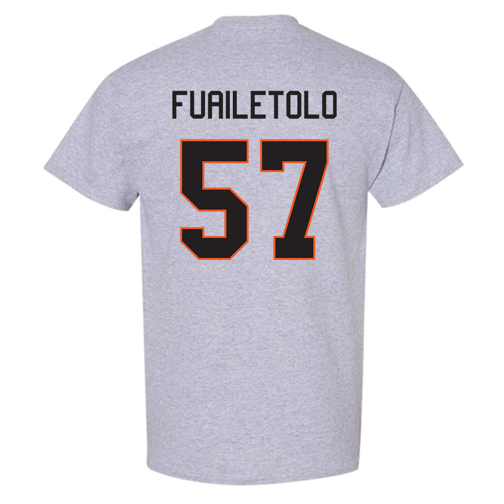 Oklahoma State - NCAA Football : Simona Fuailetolo - Classic Shersey T-Shirt-1