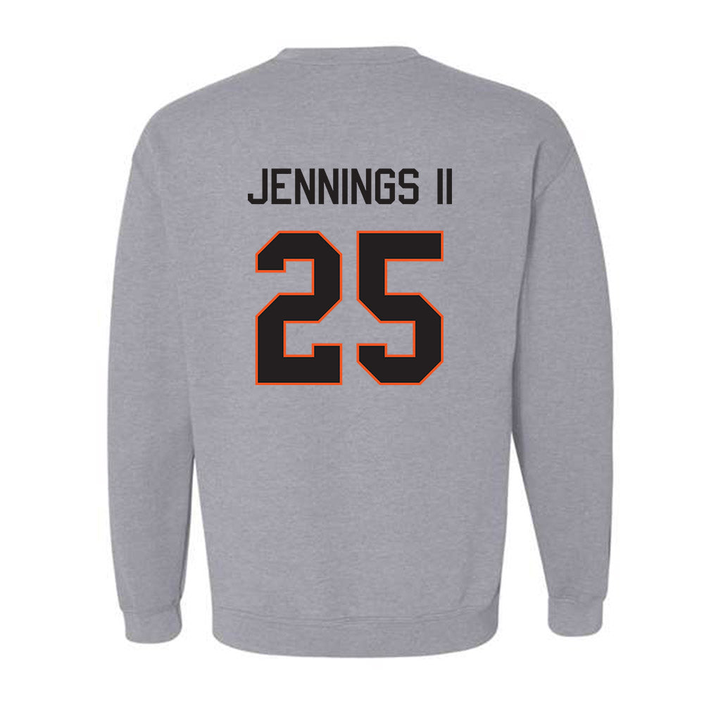 Oklahoma State - NCAA Men's Basketball : Robert Jennings II - Classic Shersey Crewneck Sweatshirt-1