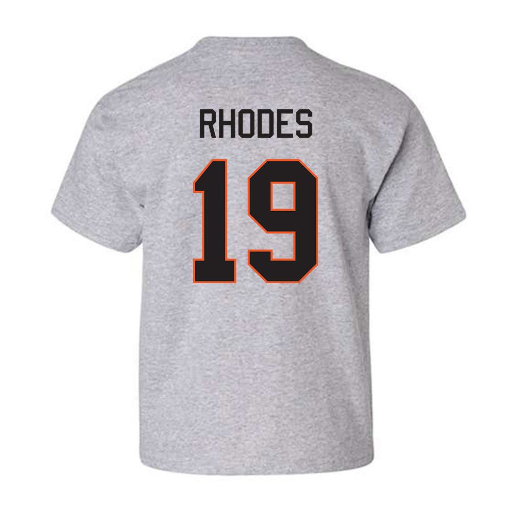 Oklahoma State - NCAA Baseball : Stormy Rhodes - Classic Shersey Youth T-Shirt-1